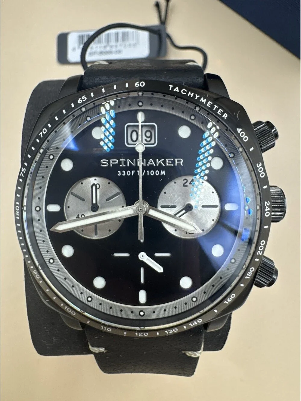 Spinnaker Hull Stainless Steel 42mm Japanese Quartz Wristwatch SP-5068-08 NM Con